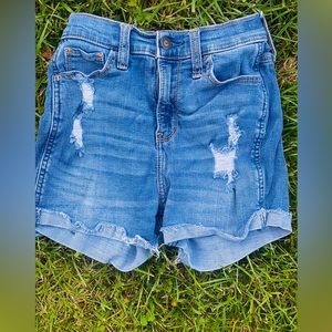 Hollister ultra high rise shorts